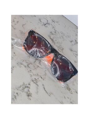 Geek Squad Academy Black Orange Sunglasses One Size